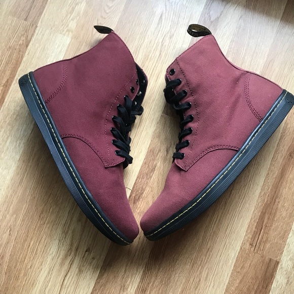 Dr. Martens Other - New Men’s Dr. Martens Alfie Boot Canvas Cherry 11